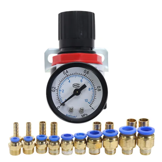 Pneumatic Adjustable Air Regulator Filter Pressure Gauge Ar2000-02